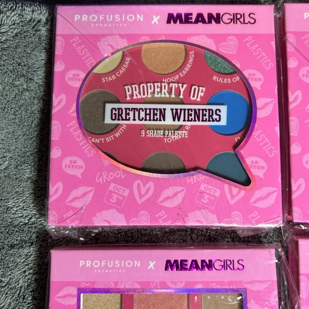 Mean Girls Eyeshadow Palette Collection Bundle 5 pc NIB 🎁 - Picture 4 of 6